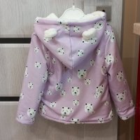 Нов комплект рокля и палто ( яке ), ръст ,92, снимка 5 - Бебешки якета и елеци - 43107880