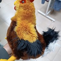 Плюшена кокошка , снимка 1 - Плюшени играчки - 43383802