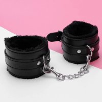 Продавам маншети BDSM верижка розови пухкави ПРОФЕСИОНАЛНА кожа полицейска цена, снимка 7 - Подаръци за сватба - 36634620