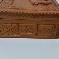 Дървена кутия за пури, снимка 7 - Антикварни и старинни предмети - 28932296