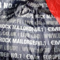 Знаме, флаг EMP EUROPE ROCK MAILORDER NO1, снимка 1 - Колекции - 28827166