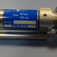 Пневматичен цилиндър Festo DSNN-16-80-P-A pneumatic cylinder, снимка 7 - Резервни части за машини - 38281285