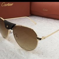 Cartier 2020 3в1 висок клас унисекс мъжки слънчеви очила с поляризация, снимка 5 - Слънчеви и диоптрични очила - 28275645