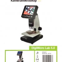 DNT Digimicro Lab 5.0 лабораторен цифров микроскоп 5MP, внос от Германия, снимка 8 - Друга електроника - 32583582