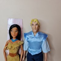 кукла Покахонтас и  кукла Джон Смит оригинални на Дисни, снимка 6 - Кукли - 43525532
