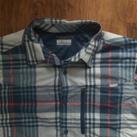 Columbia Silver Ridge Plaid Short Sleeve Shirt - страхотна мъжка риза, снимка 10 - Ризи - 37146994