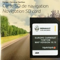 Renault Carminat Tomtom 10.85 SD Card 2023гд Навигационна Оригинална Рено сд карта, снимка 6 - Аксесоари и консумативи - 27599529