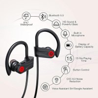 Boean Bluetooth спортни водоустойчиви слушалки, снимка 4 - Bluetooth слушалки - 43688642