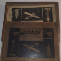 Стар дървен конструктор Матадор, снимка 3 - Антикварни и старинни предмети - 43300236