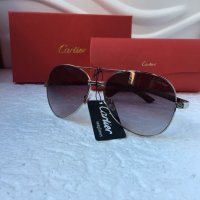 Cartier висок клас унисекс мъжки слънчеви очила, снимка 3 - Слънчеви и диоптрични очила - 28244112