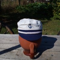 Стара моряшка шапка, снимка 1 - Антикварни и старинни предмети - 26445040