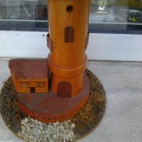 Дървен сувенир морски фар Варна, снимка 1 - Антикварни и старинни предмети - 37144819