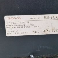 Тонколони Sony SS-A109, снимка 8 - Тонколони - 26574384