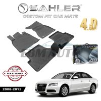 Гумени Стелки SAHLER 4D AUDI А4 2008 - 2015, снимка 1 - Аксесоари и консумативи - 43980843