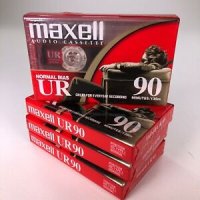 MAXELL UR 90 аудиокасети /налични 200 броя/, снимка 1 - Аудио касети - 43093607