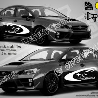 Subaru Субару стикери надписи фолио sk-sub1w, снимка 1 - Аксесоари и консумативи - 43485687