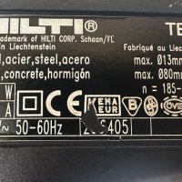 Hilti TE 75 - Комбиниран къртач 1050W 8.0J, снимка 6 - Други инструменти - 43245630