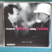 Richard Galliano-Eddy Louiss – 2001 - Face To Face(Contemporary Jazz,Latin Jazz,Bossa Nova), снимка 1 - CD дискове - 43990480