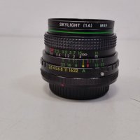 Обектив MC Hanimex 1:28 f=28mm ⌀49mm , снимка 1 - Обективи и филтри - 27772506