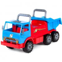 Камион Кракомобил с подвижен кош за товарене, снимка 1 - Детски велосипеди, триколки и коли - 38056778