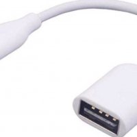 Кабел Преходник Type C - USB женско OTG, снимка 1 - USB кабели - 32952493