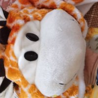 Уникална шапка жирафче, снимка 3 - Бебешки шапки - 33366187