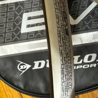 Тенис ракета Dunlop Evo само за 80 лв с калъф, снимка 5 - Тенис - 43496610