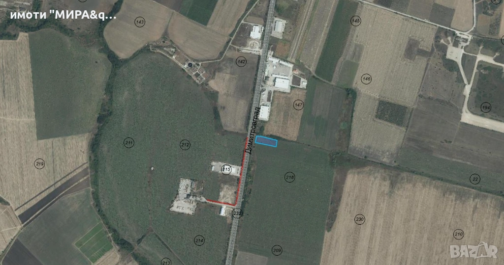 Парцел/Упи–Северна индустриална зона, гр. Хасково, снимка 1