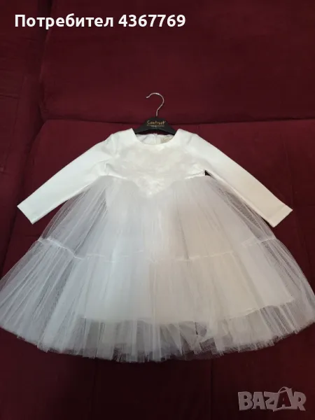 Бебешка рокля за кръщане , снимка 1