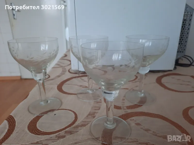 Гравирани чаши , снимка 1