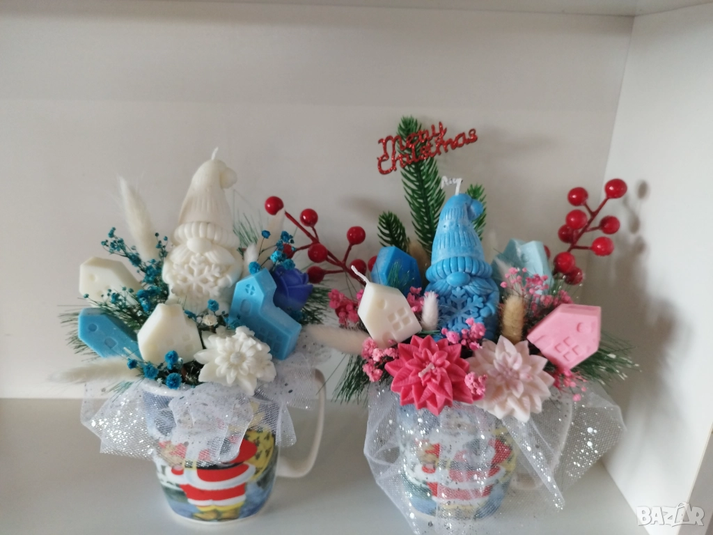 Коледен букет , снимка 1