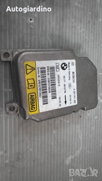 Airbag модул / сензор / датчик зa BMW E46 - 65.77-6912755 / 0285001458, снимка 1