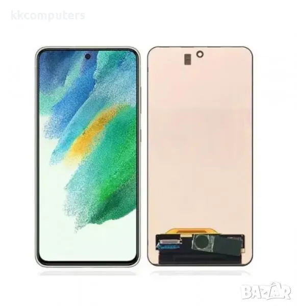 LCD Дисплей за Samsung SM-G990F S21 FE 2021 / GH82-26414A / 26590A / Тъч скрийн / Без Рамка / Черем , снимка 1