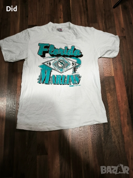 vintage 1993 MLB Florida Marlins shirt , снимка 1