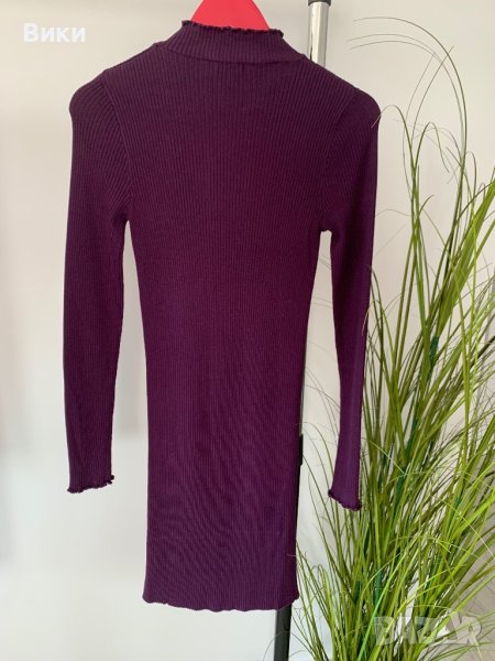 Нова рокля, материя от плетиво, снимка 1