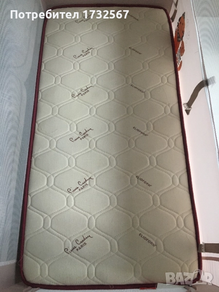 ОРТОПЕДИЧЕН БЕБЕШКИ МАТРАК  MAGNIFLEX Pierre Cardin 60X120X12 CM, снимка 1