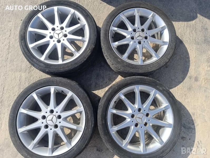 Джанти 17 цола 5х112 ЕТ49 за Мерцедес А, В, С класа, снимка 1