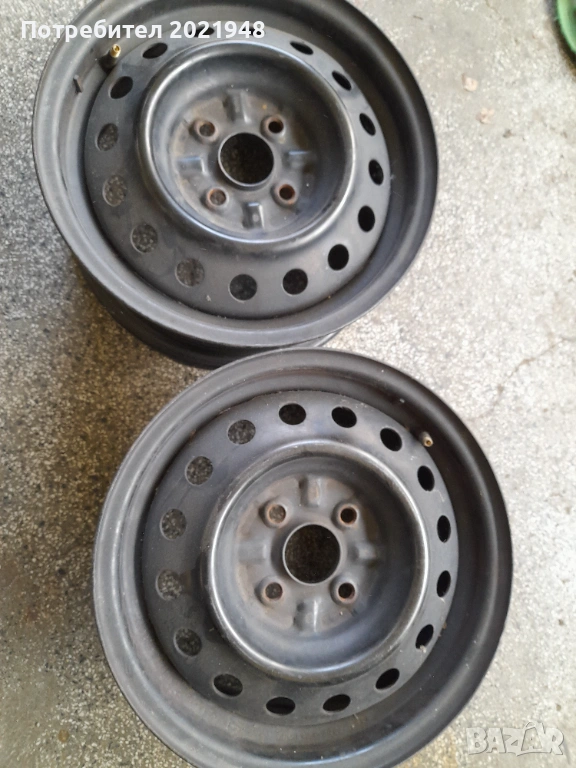 Продава две джанти Тойота Ярис,14 цола,4 болта, снимка 1