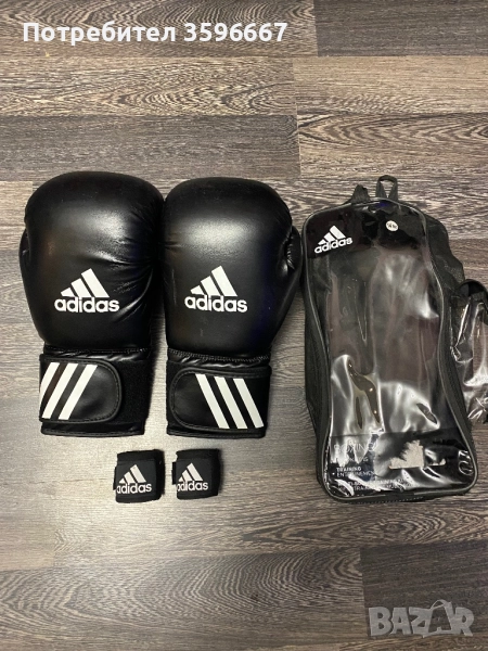 НОВИ Боксови ръкавици+бинтове, снимка 1