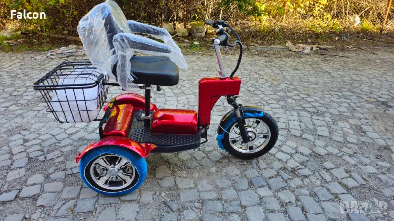 Триколка електрическа високопроходима 1000W, снимка 1