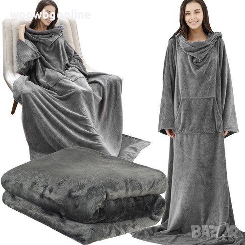 Одеяло - халат, снимка 1