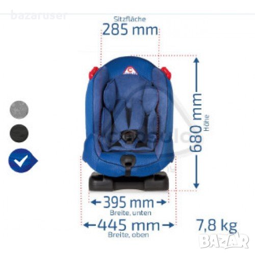 Детско столче Capsula MN3X (I,II) ISOFIX/Гаранция:24/двадесет и четири/ месеца, снимка 1