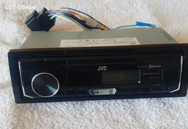 JVC  KD-X351BT (Блутут), снимка 1