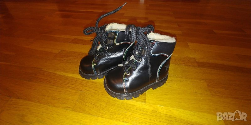 Ботушки естествена кожа, номер 18, снимка 1