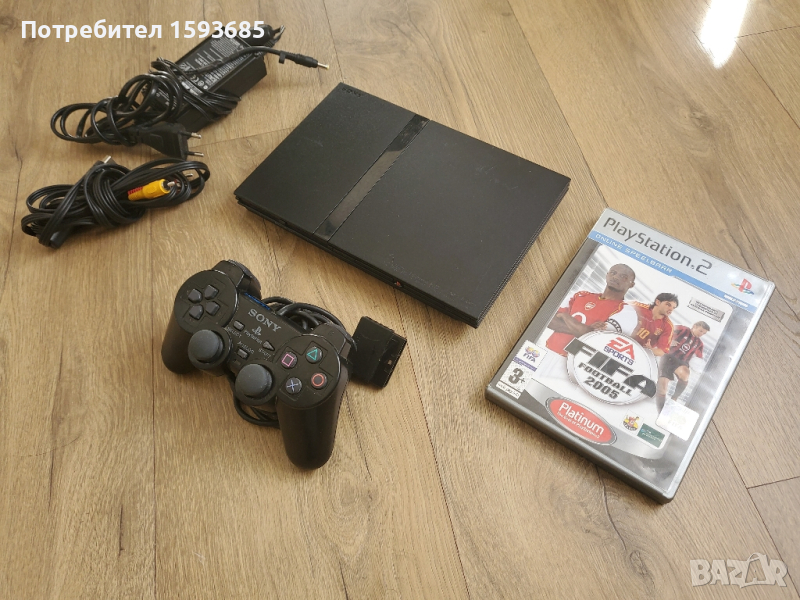 Playstation 2 Slim - пълен комплект, снимка 1