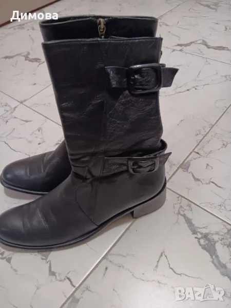 Черни дамски ботуши , снимка 1