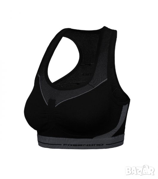 Спортно бюстие в сиво и черно марка FreeNord - L, снимка 1