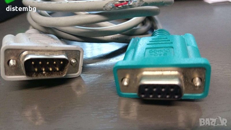 Сериен кабел DB9 9T-9M, 1,5м, снимка 1