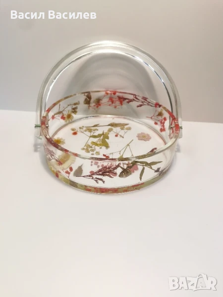 купа за плодове от епоксидна смола , снимка 1