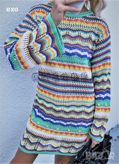 Къса зимна рокля, Зимна рокля, Мини рокля, снимка 1